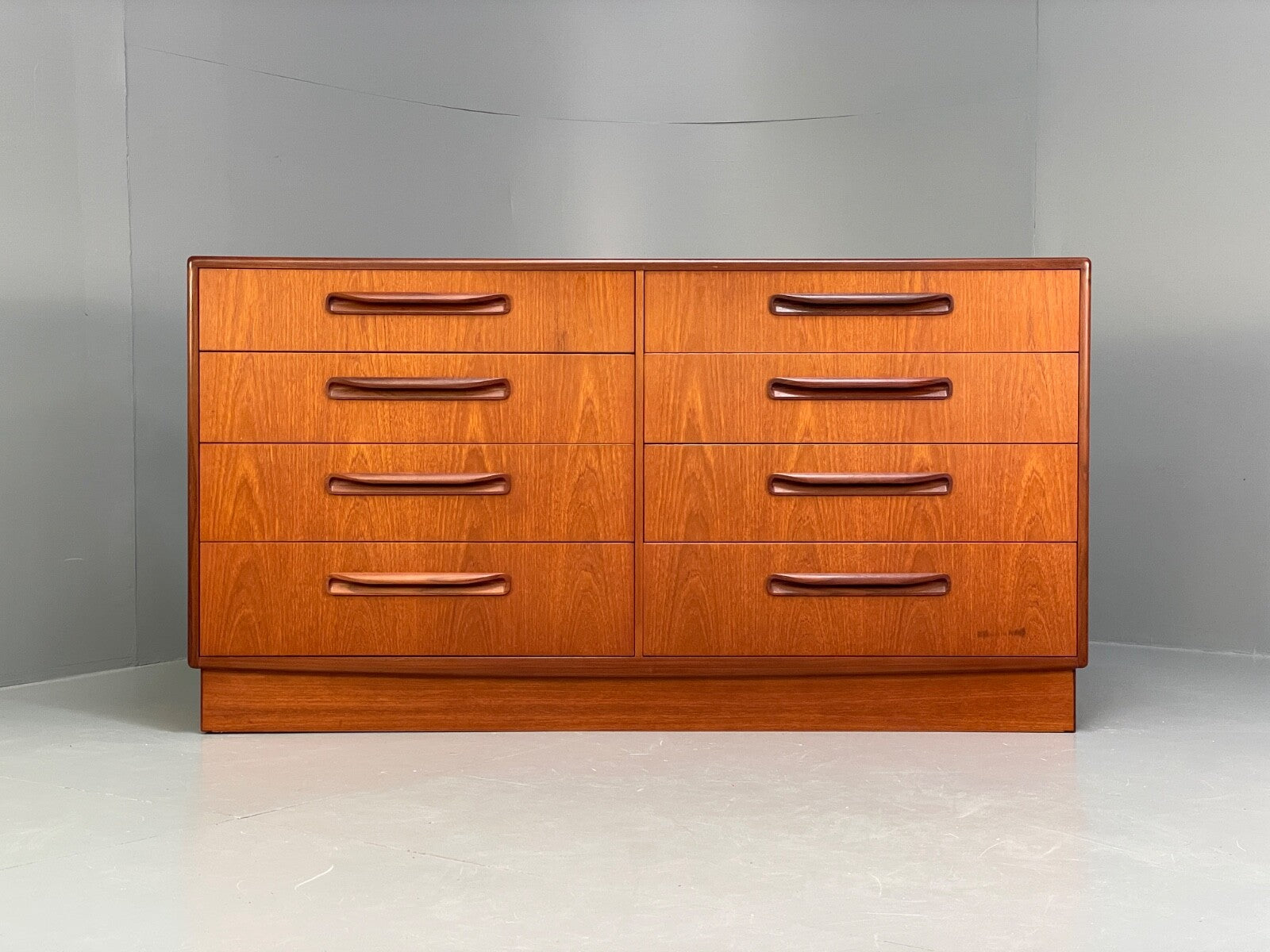 G Plan Fresco Teak Chest Of Drawers Vintage Retro Design 1960s EB9720 MWOO - UKDK FURNITURE