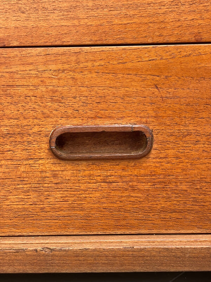 Vintage Modular Teak Wall Unit By Interflex 1960s Retro Drawers EB9822 MWOO - UKDK FURNITURE