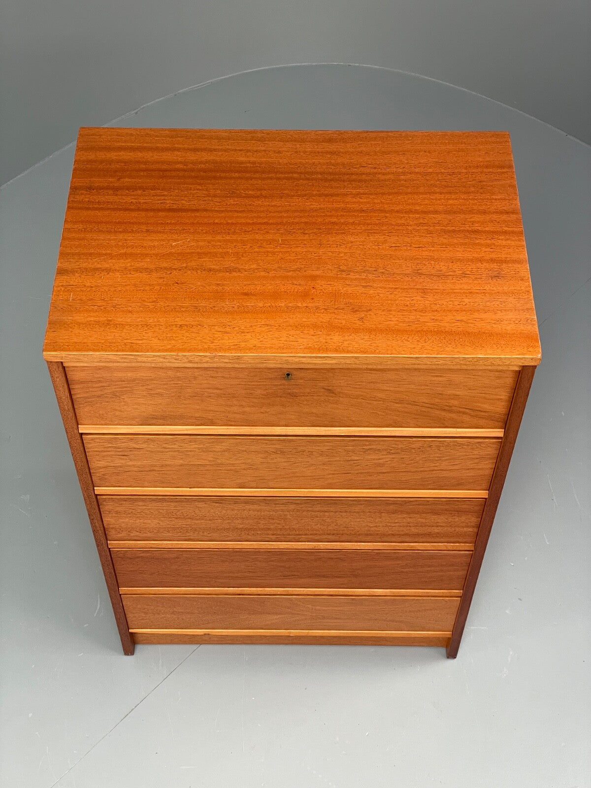 Vintage Teak Chest Of Drawers 1970s Design Homecharm EB9731 MWOO - UKDK FURNITURE