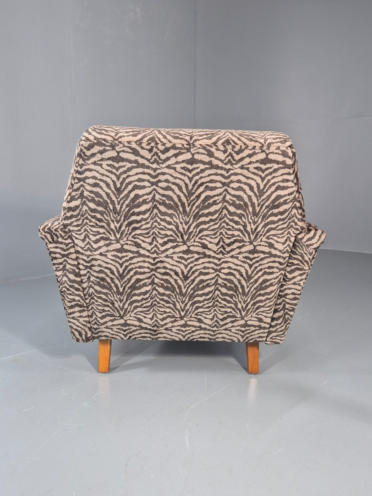 Mid Century Lounge Chair 1960s Danish Vintage with New Upholstery EB11534 MNOR11