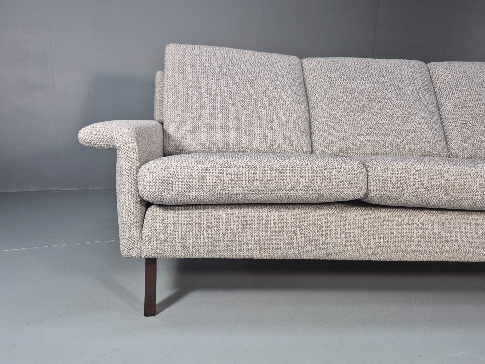 Fritz Hansen Three Seater Sofa by Arne Vodder New Upholstery MCM EB10970 M3SS1
