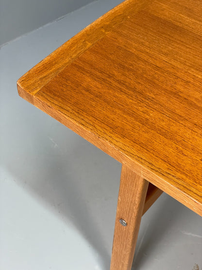 Vintage 1960s Coffee Table Teak & Oak Swedish Mid Century EB11193 MWOO17