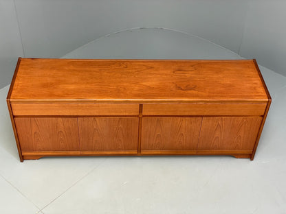 Vintage 1970s Teak Sideboard By William Lawrence Shelving Drawers EB10235 MWOO3