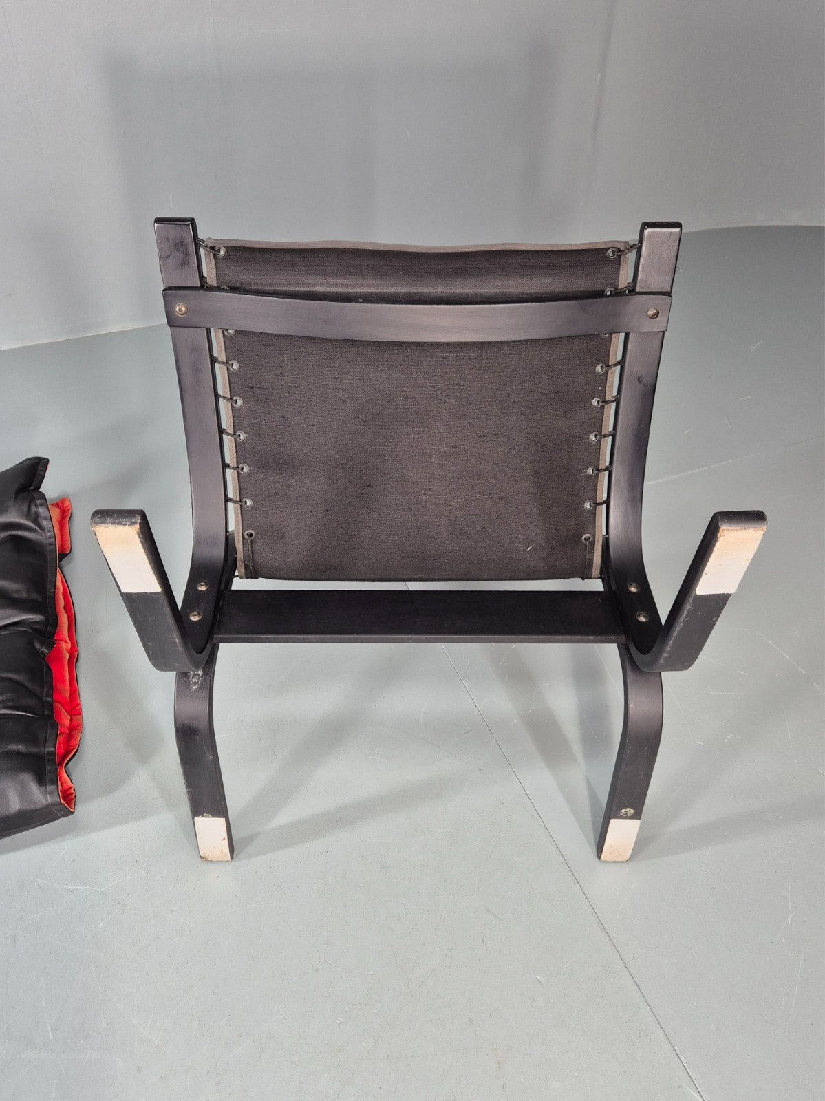 Mid Century Siesta Lounge Chair 1980s Vintage Norway Westnofa Retro EB9907 MBEN11