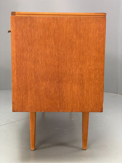 Vintage 1950s Oak Dresser Avalon Midcentury Drawers Cabinet EB11793 MWOO12