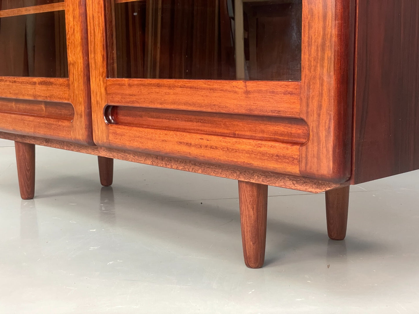 Vintage Danish Display Cabinet Retro 1980s EB6845 MWOO - UKDK FURNITURE