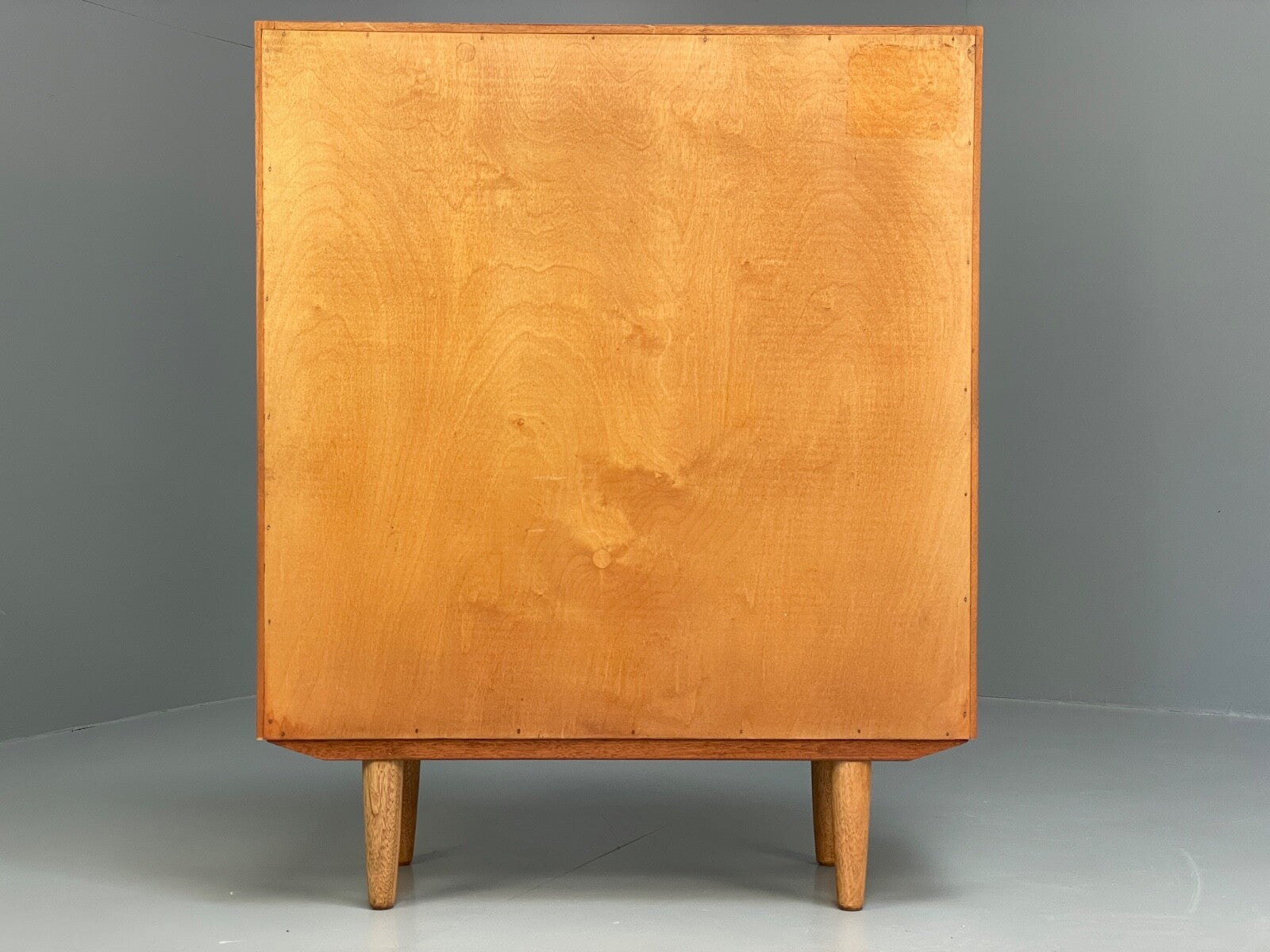 Vintage Teak Glazed Bookcase By Criterion 1960s Mid Century EB9818 MWOO - UKDK FURNITURE