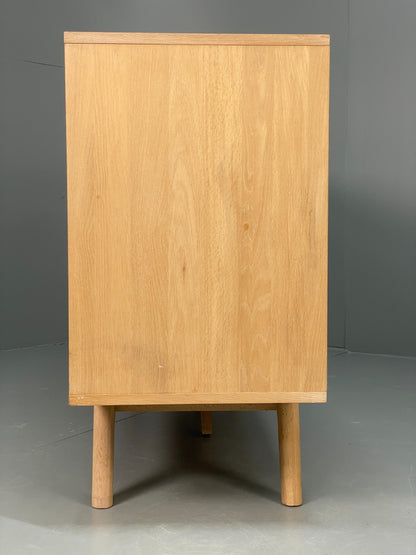 Modern Danish Oak Sideboard - Sliding Door Drawer Mid Century Style EB10836 MWOO23
