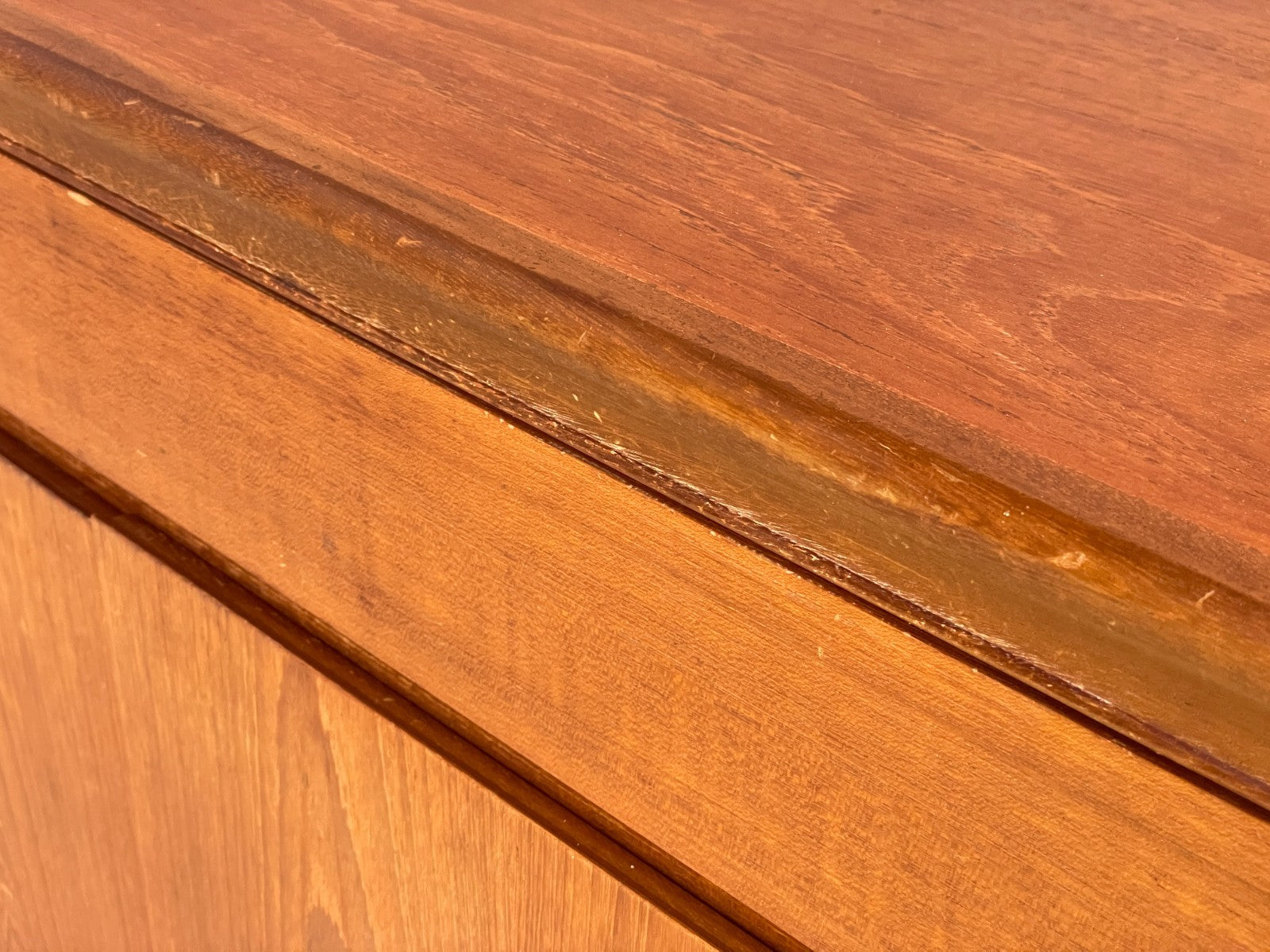 Vintage 1970s Teak Sideboard By William Lawrence Shelving Drawers EB10235 MWOO20