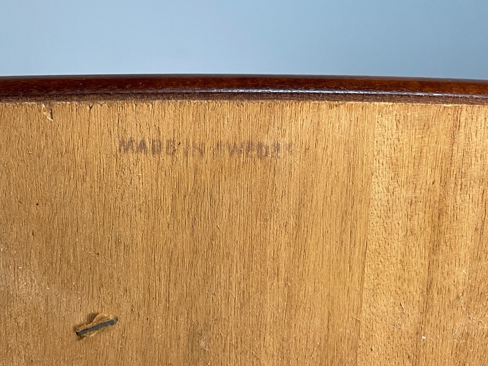 Midcentury Swedish Teak & Beech Coffee Table With Magazine Rack EB8683 MWOO - UKDK FURNITURE
