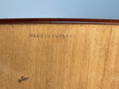 Midcentury Swedish Teak & Beech Coffee Table With Magazine Rack EB8683 MWOO - UKDK FURNITURE