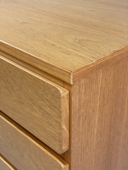 Vintage Chest Of Drawers Teak By Beaver & Tapley Retro 1980s EB11556 MWOO10