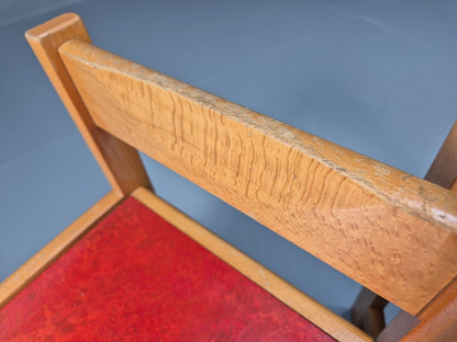 2 Vintage Danish Nursery School Chairs Beech 1970s Retro EB9673 MSTA - UKDK FURNITURE