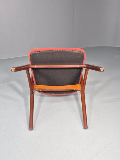 Vintage Thomas Harlev Chair New Upholstery 1960s Danish Teak EB11260 MDIN11