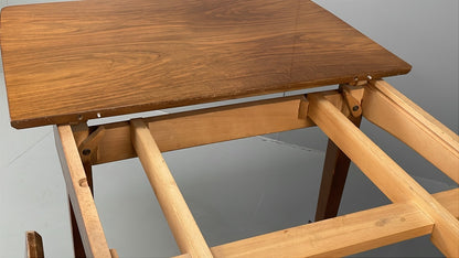 Vintage 1960s Dining Table Walnut Extending Mid Century EB11864 MWOO15