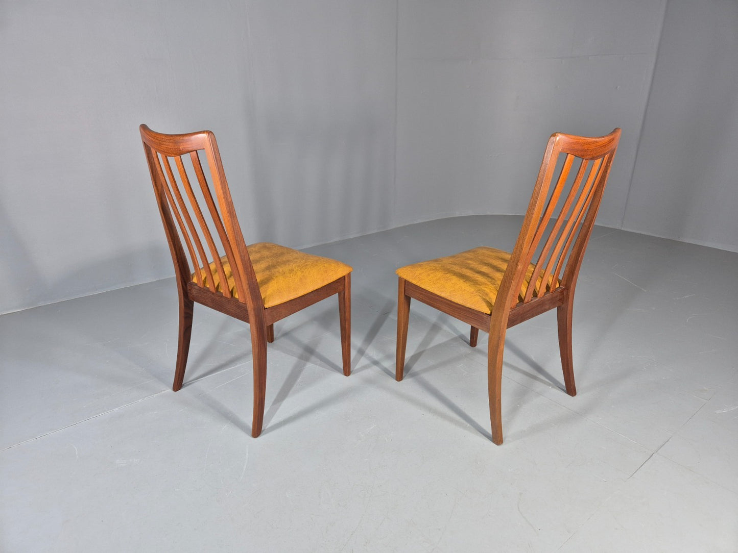 2 Vintage G Plan Dining Chairs 1970s Retro Teak Fresco Range MCM EB11741 MDIN8