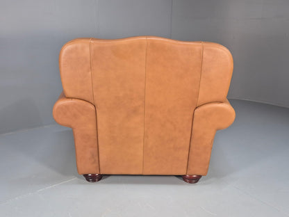 Vintage Leather Club Chair 1980s Danish Retro EB9642 VLEA - UKDK FURNITURE