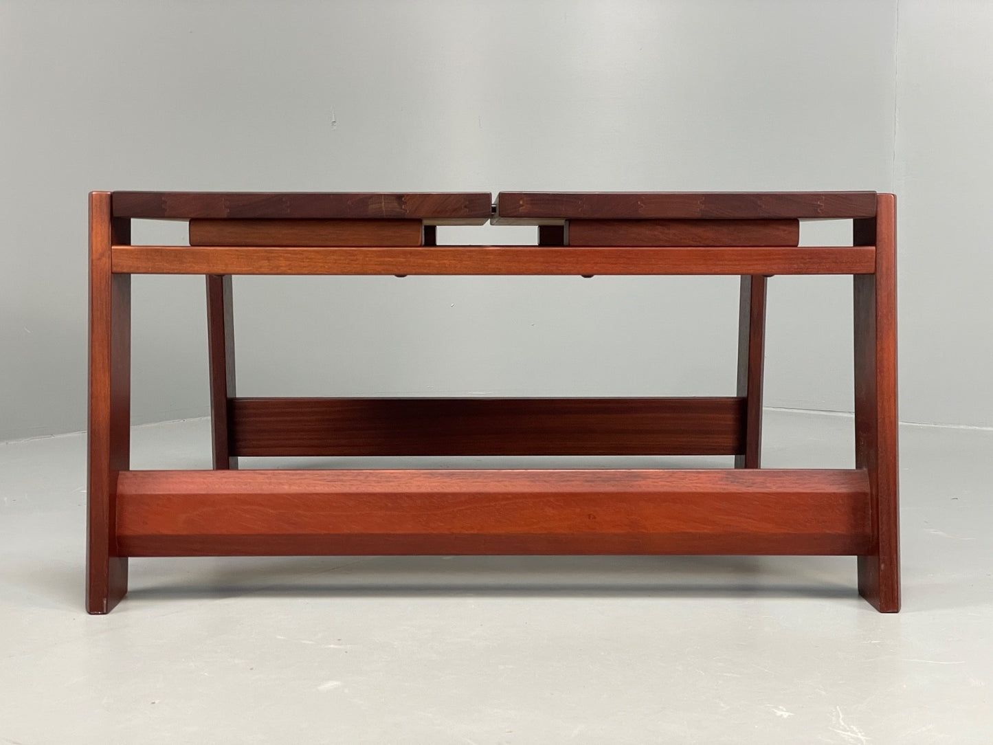 Vintage Square Coffee Table Attributed Percival Lafer 1980s Solid EB11183 MWOO8