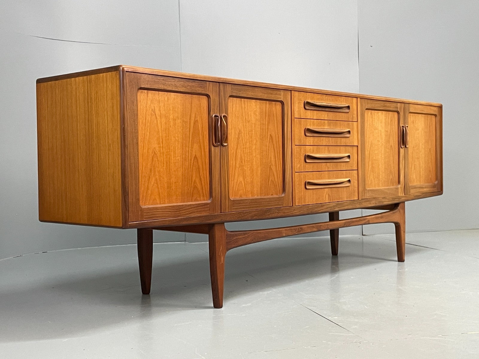 Vintage G Plan Sideboard Teak Fresco Range 1960s Shelving Drawers EB11548 MWOO14