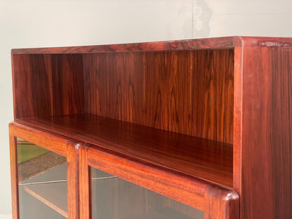 Vintage Danish Display Cabinet Retro 1980s EB6845 MWOO - UKDK FURNITURE