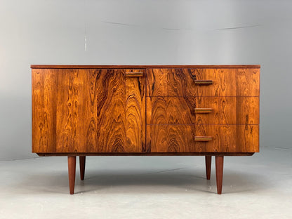 Vintage Danish Sideboard 1970s Mid Century Style Shelving Drawers EB8828 MWOO0