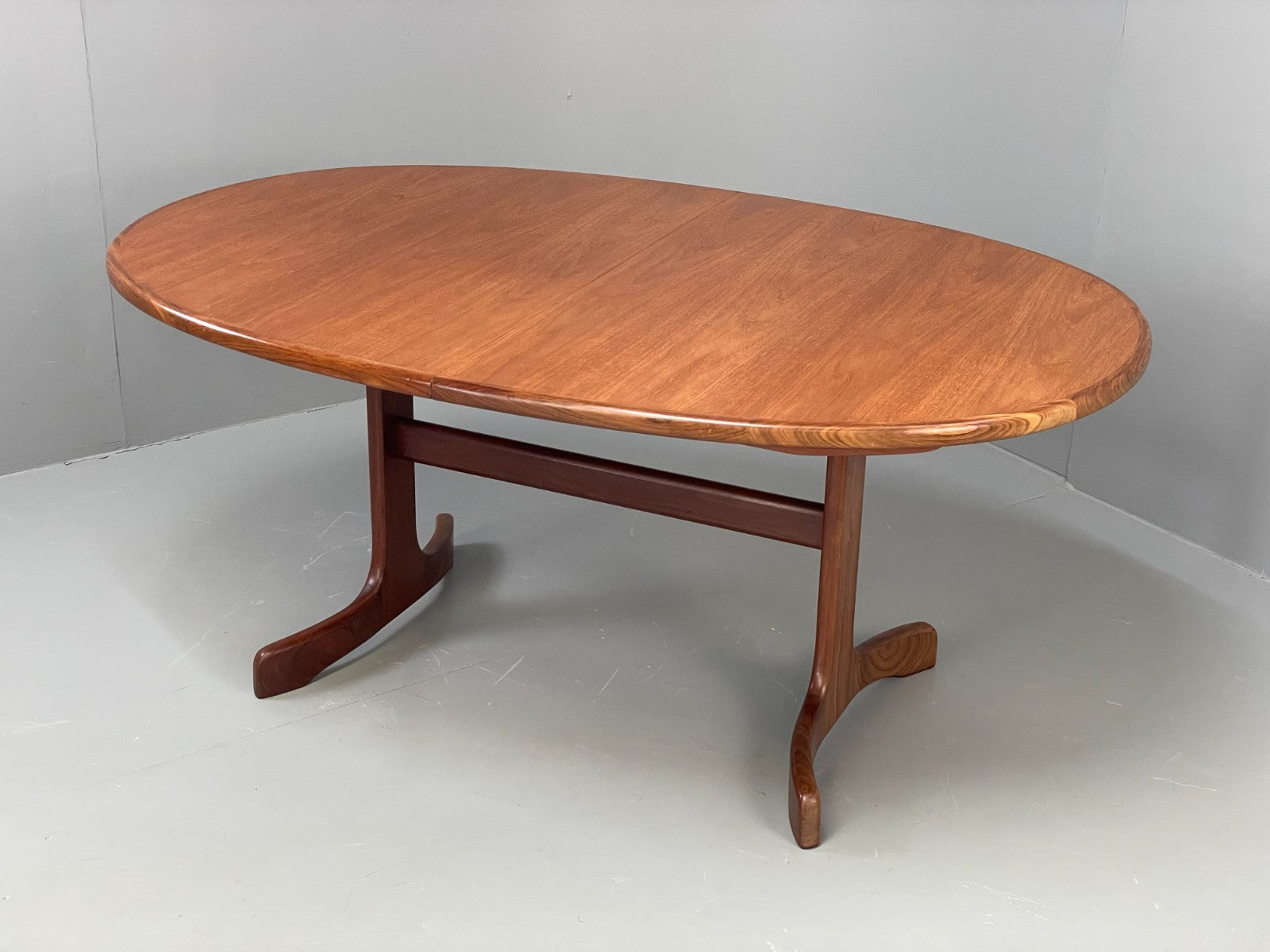 G Plan Dining Table Oval Teak Fresco 1960s Vintage Mid Century EB11860 MWOO20