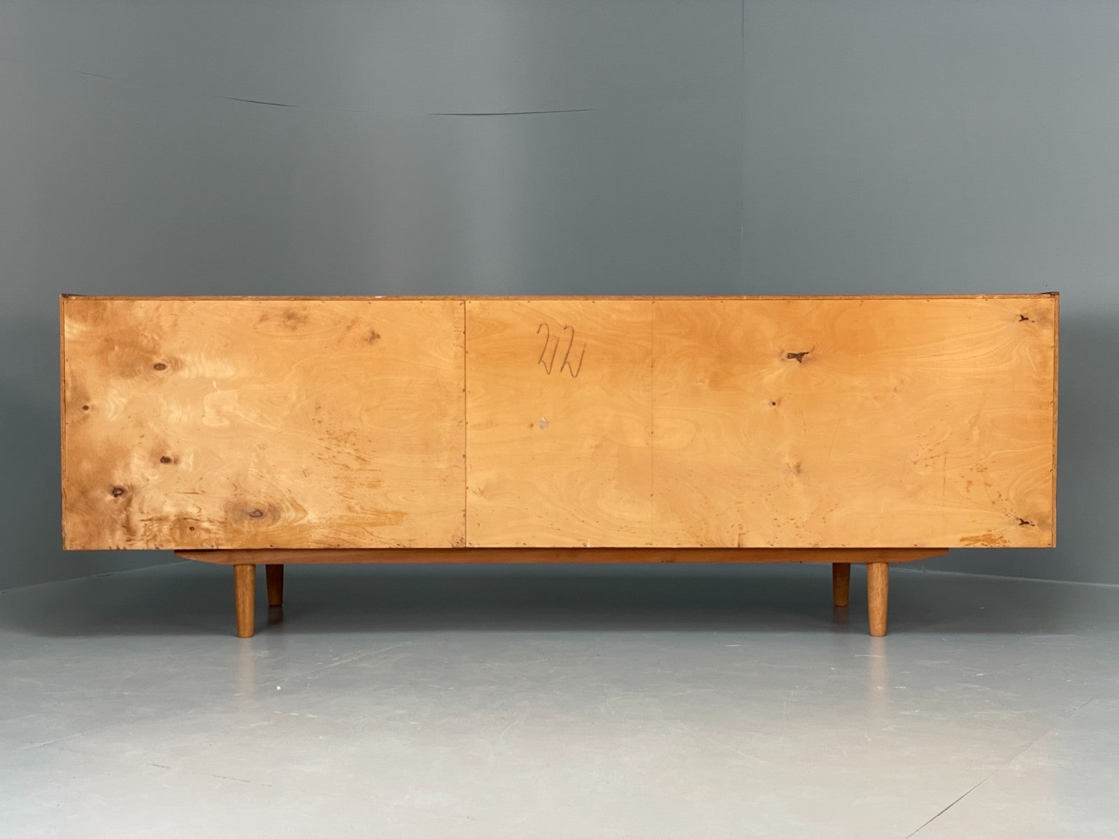 Vintage Teak Sideboard 1960s Midcentury Drawers Shelving Storage EB10945 MWOO19