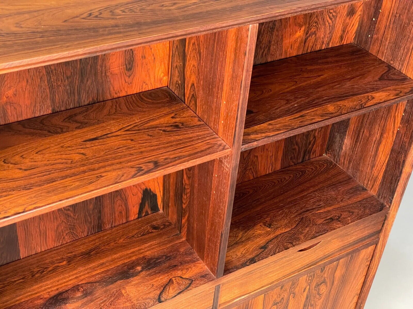 Vintage Danish Midcentury Drop Door Cocktail Cabinet Storage Unit EB8410 MWOO - UKDK FURNITURE