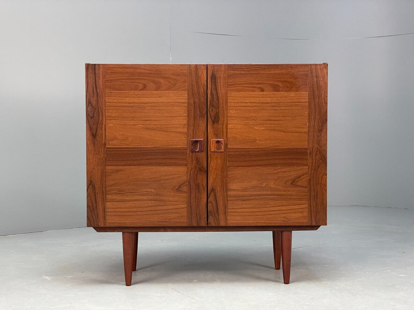 Vintage Danish Small Cabinet Adjustable Shelving Retro Mid Century EB9104 MWOO - UKDK FURNITURE