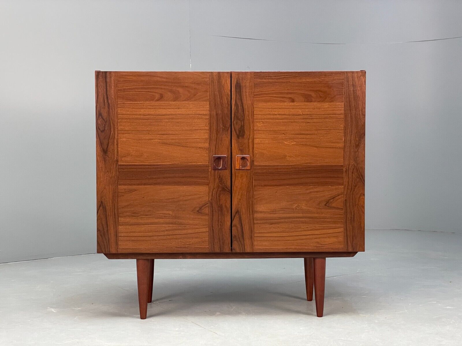 Vintage Danish Small Cabinet Adjustable Shelving Retro Mid Century EB9104 MWOO - UKDK FURNITURE