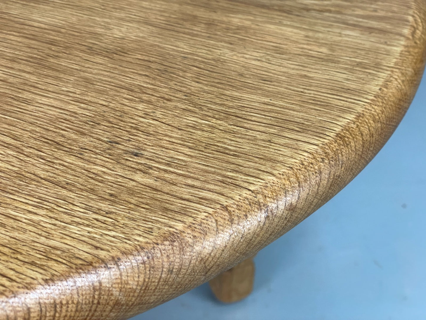 Vintage Oak Side Table Danish 1970s EJSØ Møbler Kjaernulf Style EB10915 MWOO5