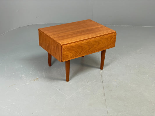 Vintage Teak Bedside Table With Drawer Beaver & Tapley 1970s Retro EB10681 MWOO0