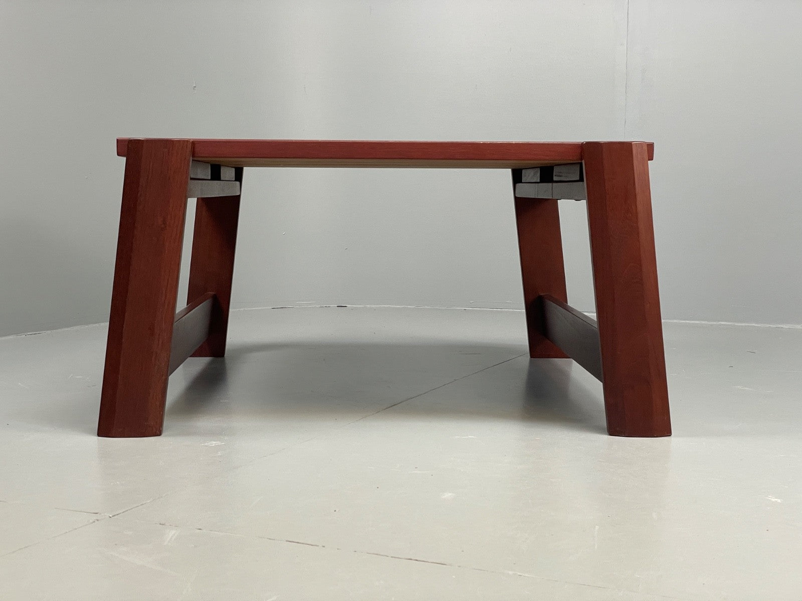 Vintage Square Coffee Table Attributed Percival Lafer 1980s Solid EB11183 MWOO4