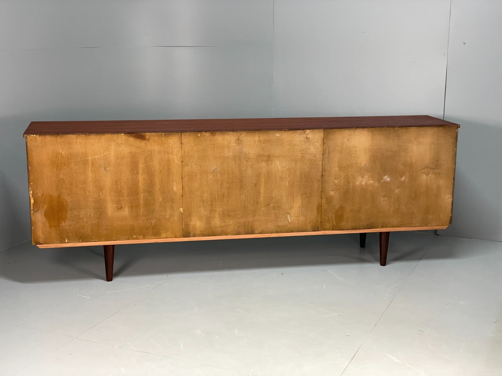 Vintage Danish Oak Sideboard 1970s Retro Shelving Drawers EB10870 MWOO18