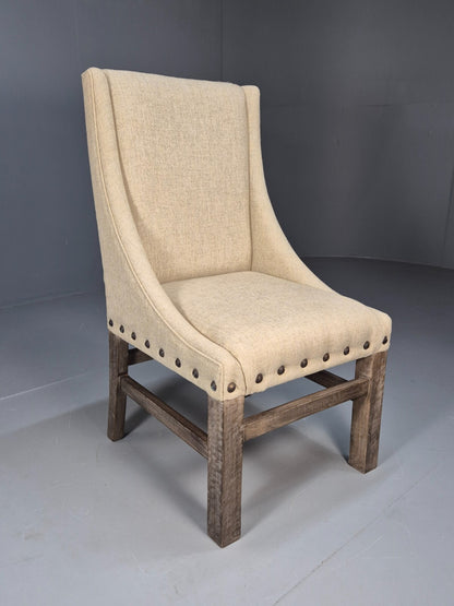 Vintage Danish High back Lounge Chair Antique Style Modern EB9585 VCLO - UKDK FURNITURE
