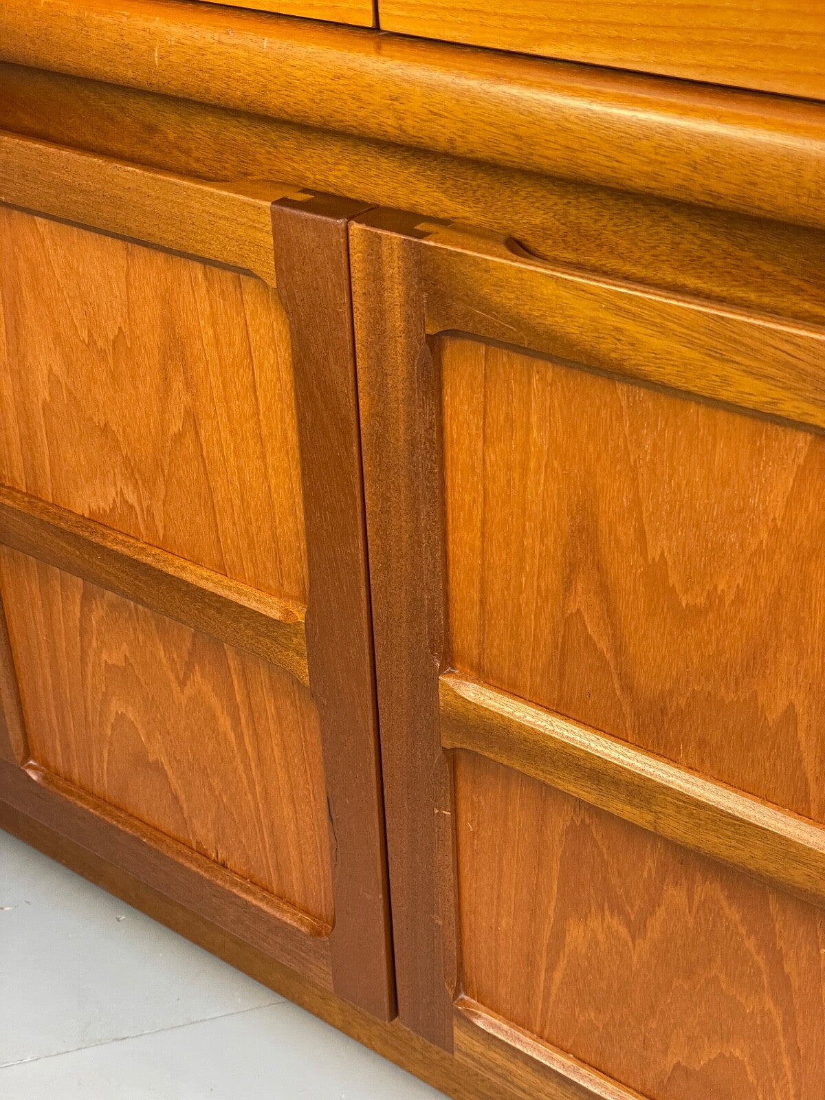 Vintage Nathan Teak Compact Sideboard Retro Drawer 1960s Mid Century EB9826 MWOO - UKDK FURNITURE