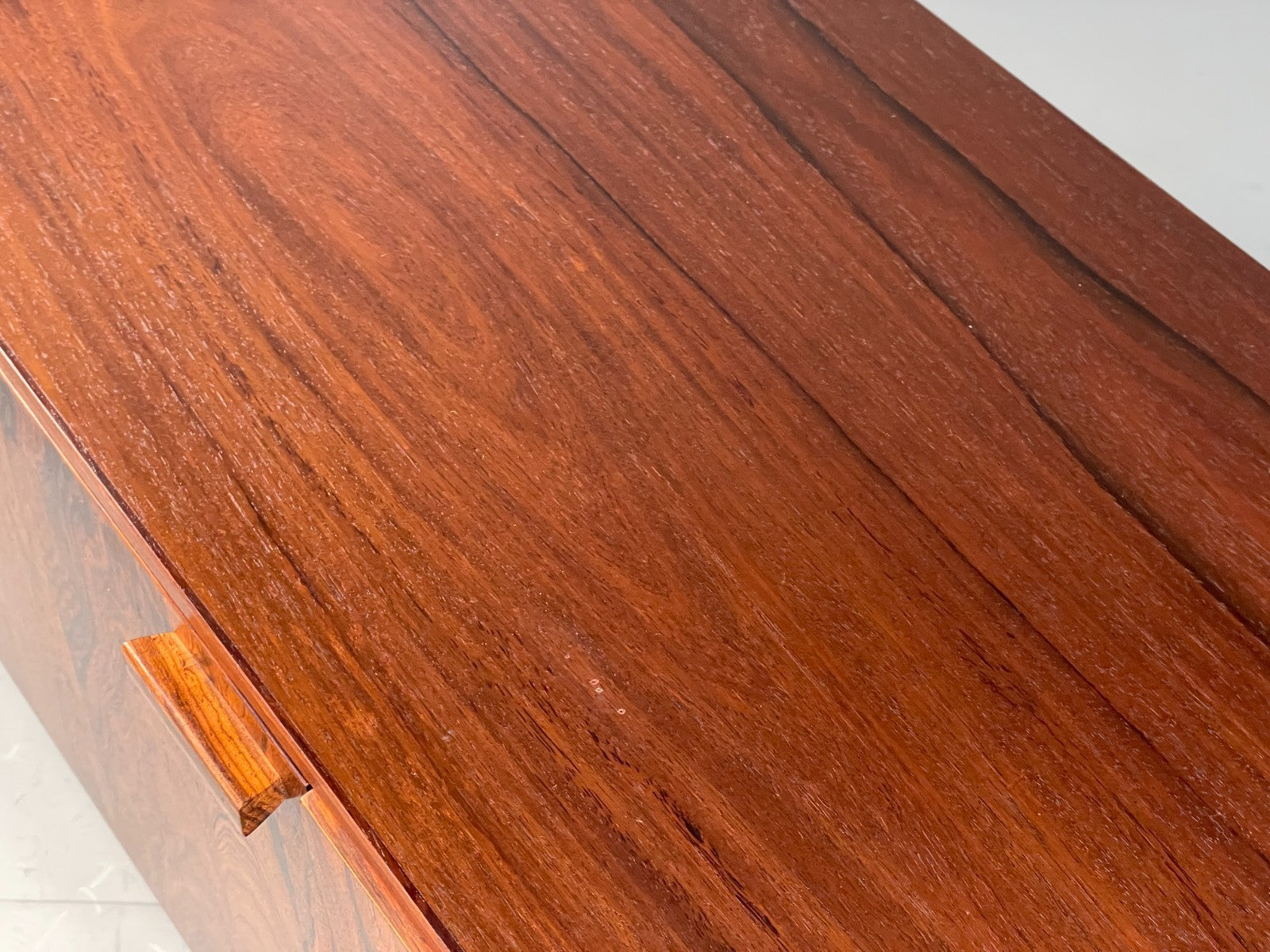 Vintage Danish Sideboard 1970s Mid Century Style Shelving Drawers EB8828 MWOO15