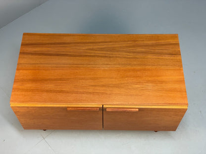 Midcentury Danish Teak Cabinet By Ib Kofod Larsen Vintage Storage EB8659 MWOO - UKDK FURNITURE