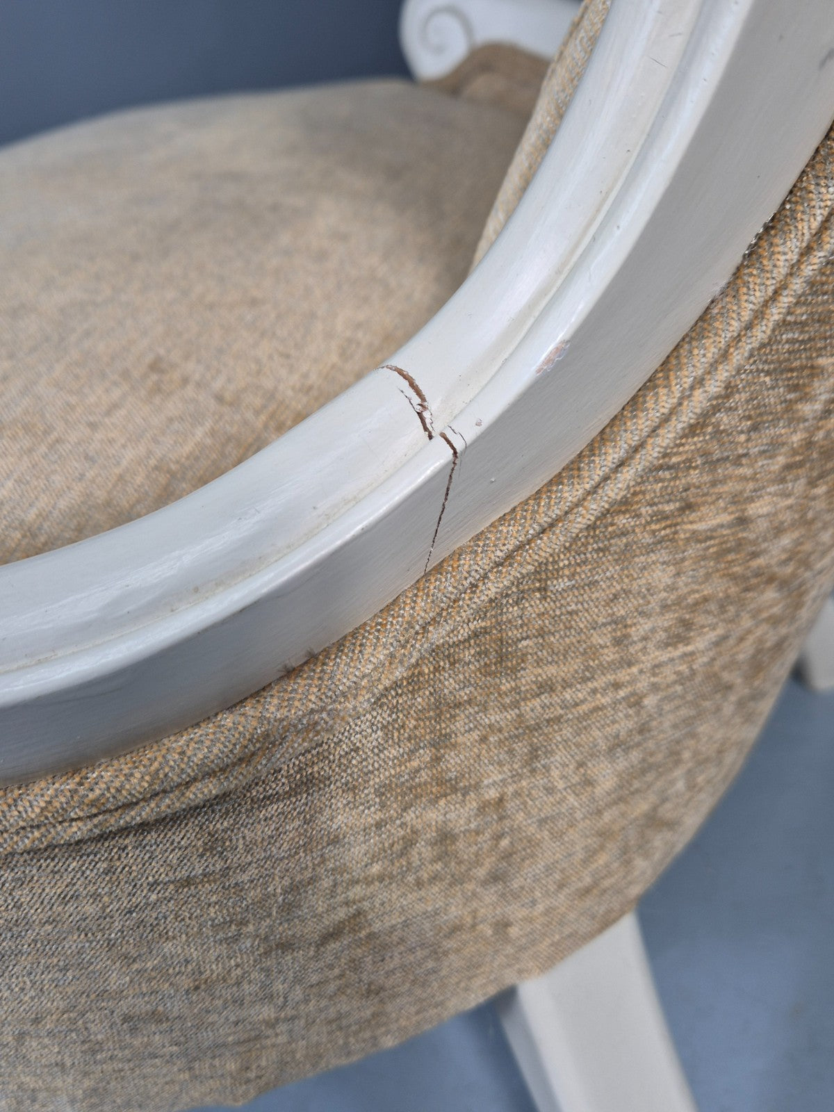 Antique Balloon Back Saloon Chair Victorian Nursing Chair  EB11221 VCLO13