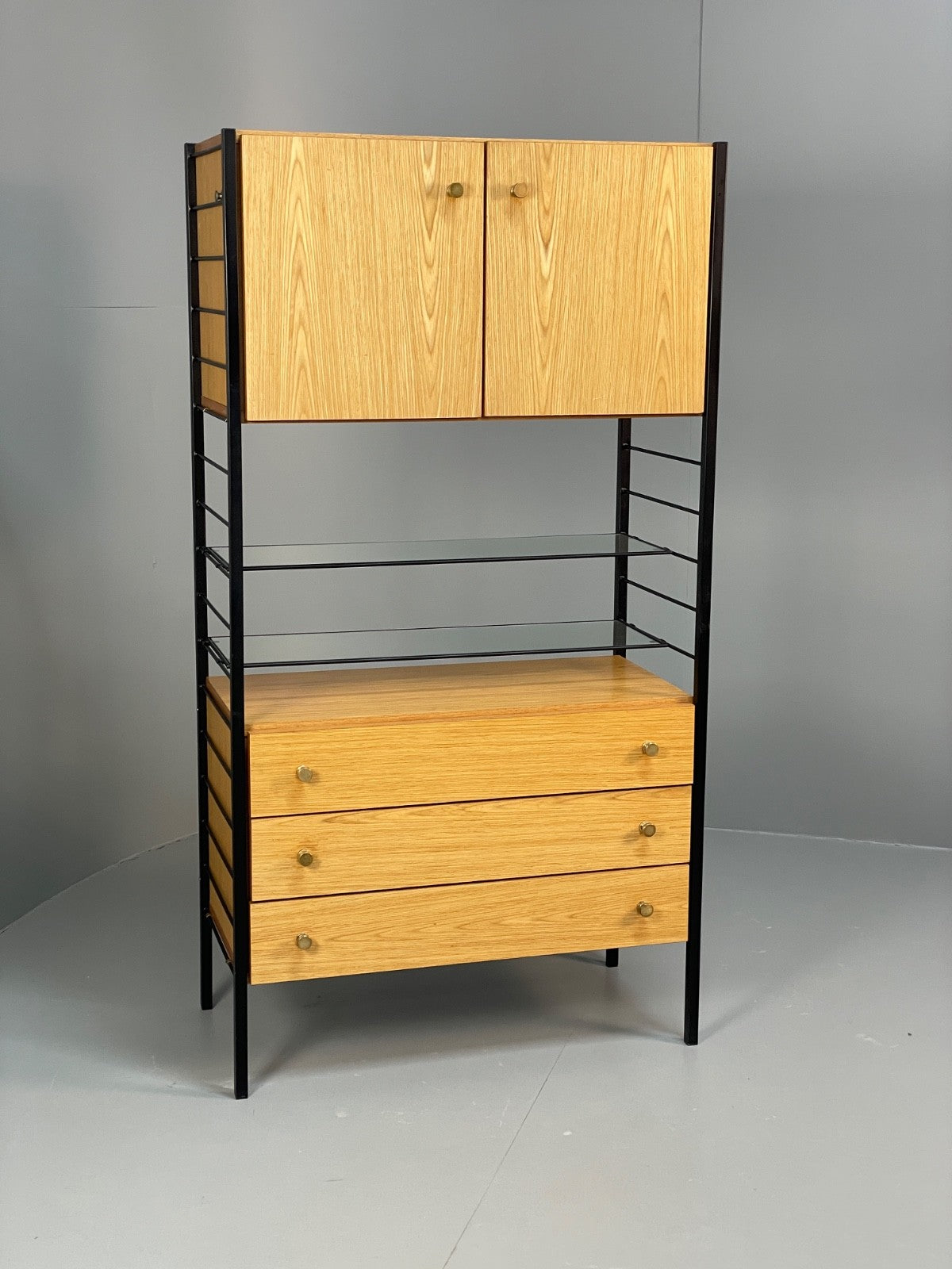Modular Shelving Storage System - Ladderax Style Drawers Cupboard EB10957 MWOO0