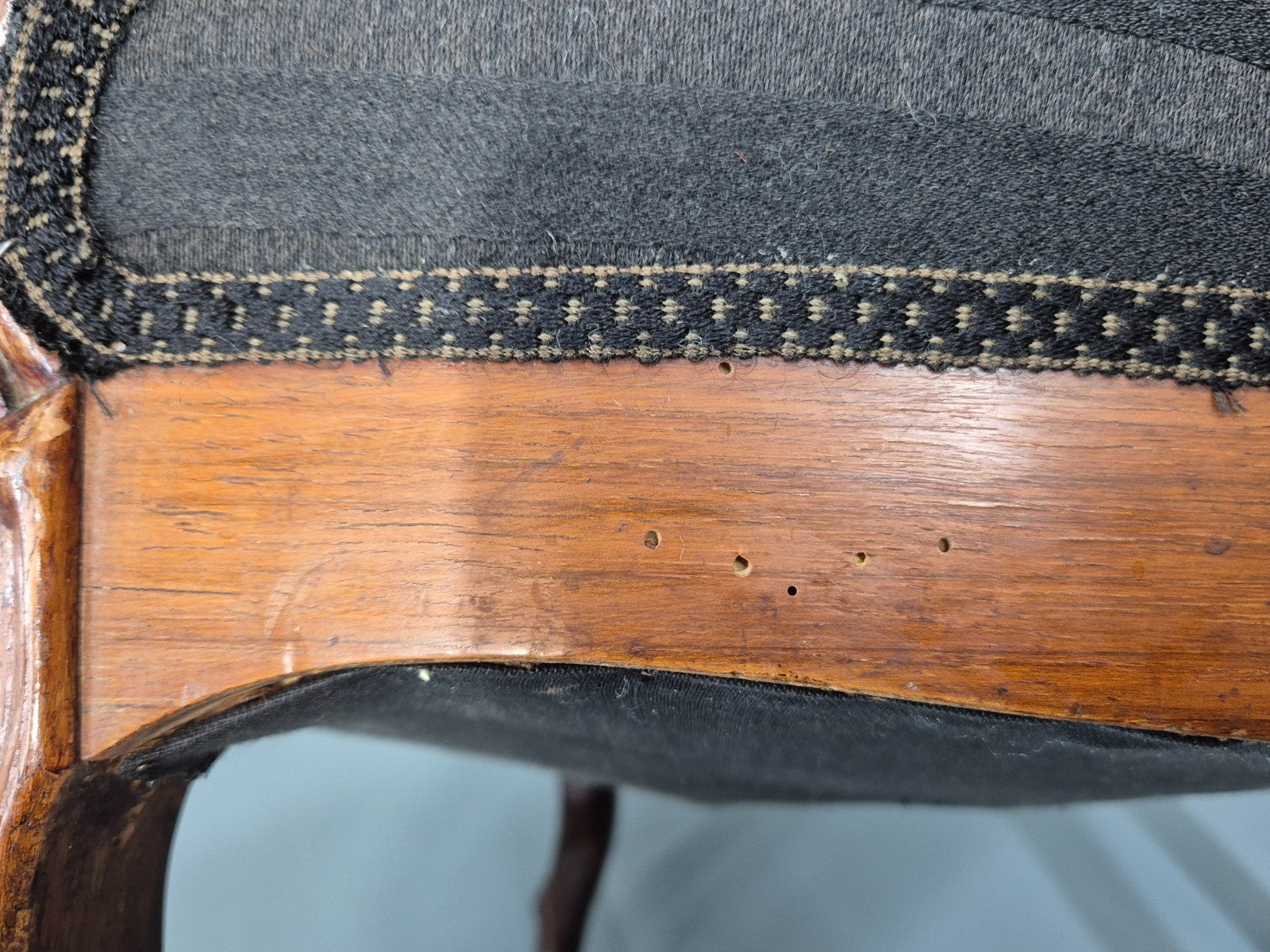 2 Antique Rococo Armchairs Walnut Frames 1880s Denmark Quality  EB111331 VCLO18