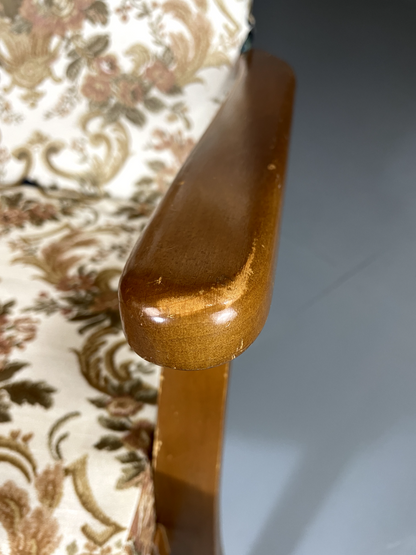 Vintage Mid Century Chair Beech Frame 1960s Retro EB5712 MNOR12