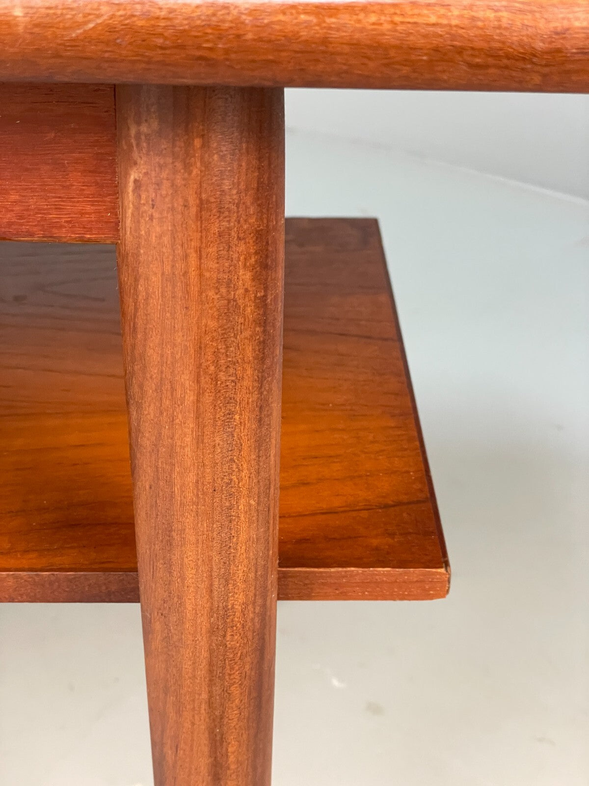 Vintage Teak Coffee Table With Magazine Rack Retro Danish Design EB9426 MWOO - UKDK FURNITURE