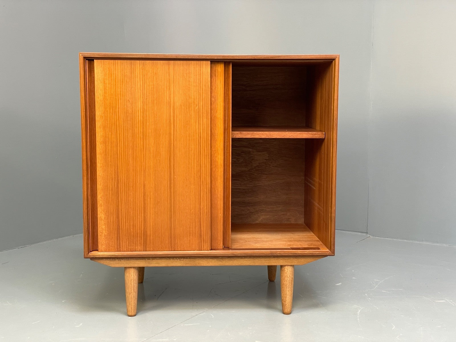Vintage G Plan Form 5 Teak Cabinet Sliding Doors Retro Storage EB10003 MWOO - UKDK FURNITURE