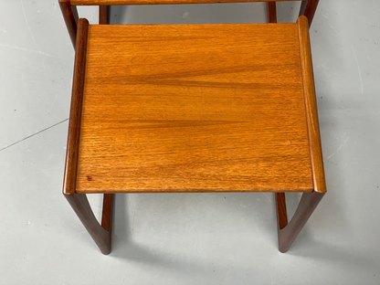 G Plan Nesting Tables 1970s Vintage Teak Quadrille Range Retro EB11070 MWOO5