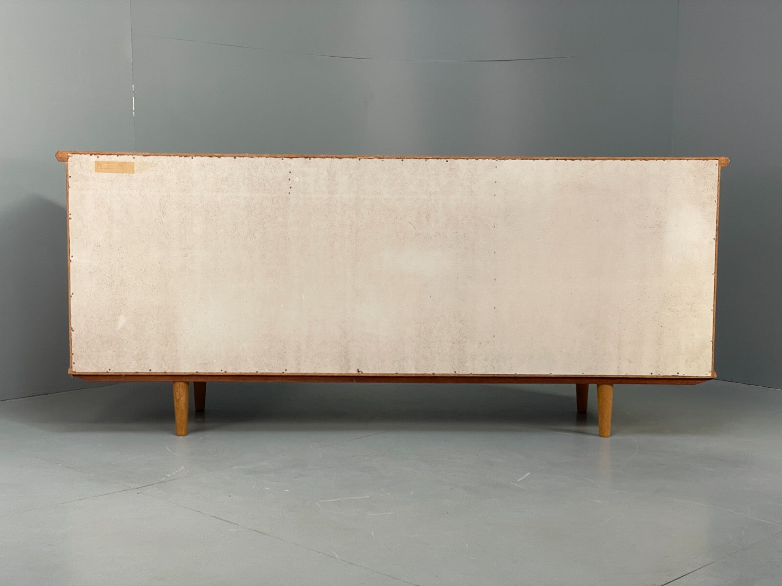 Vintage Pine Sideboard With Teak Handles Retro Unique Design EB9427 MWOO - UKDK FURNITURE