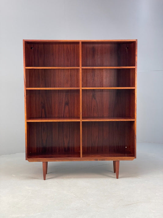 Vintage Danish Shelving Unit Retro Adjustable Storage Darkwood EB9103 MWOO - UKDK FURNITURE