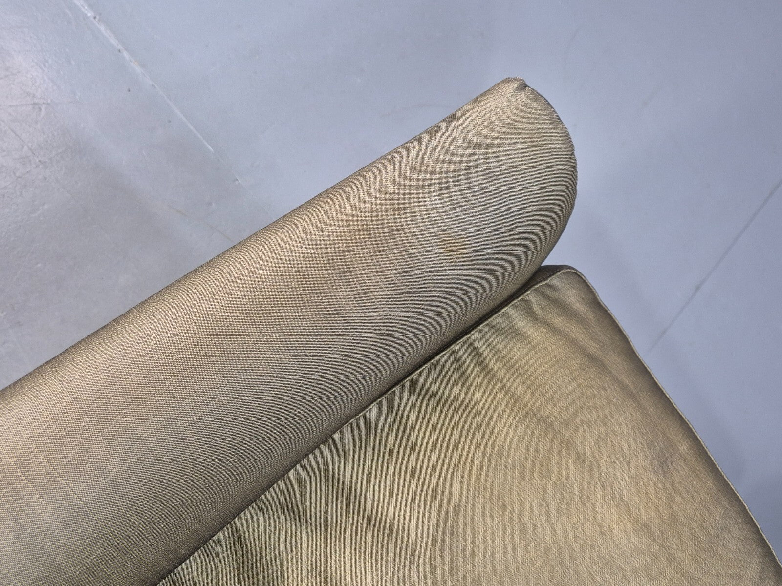 Vintage Danish Lounge Chair Cotton 1960s Retro MCM EB3166 MNOR14