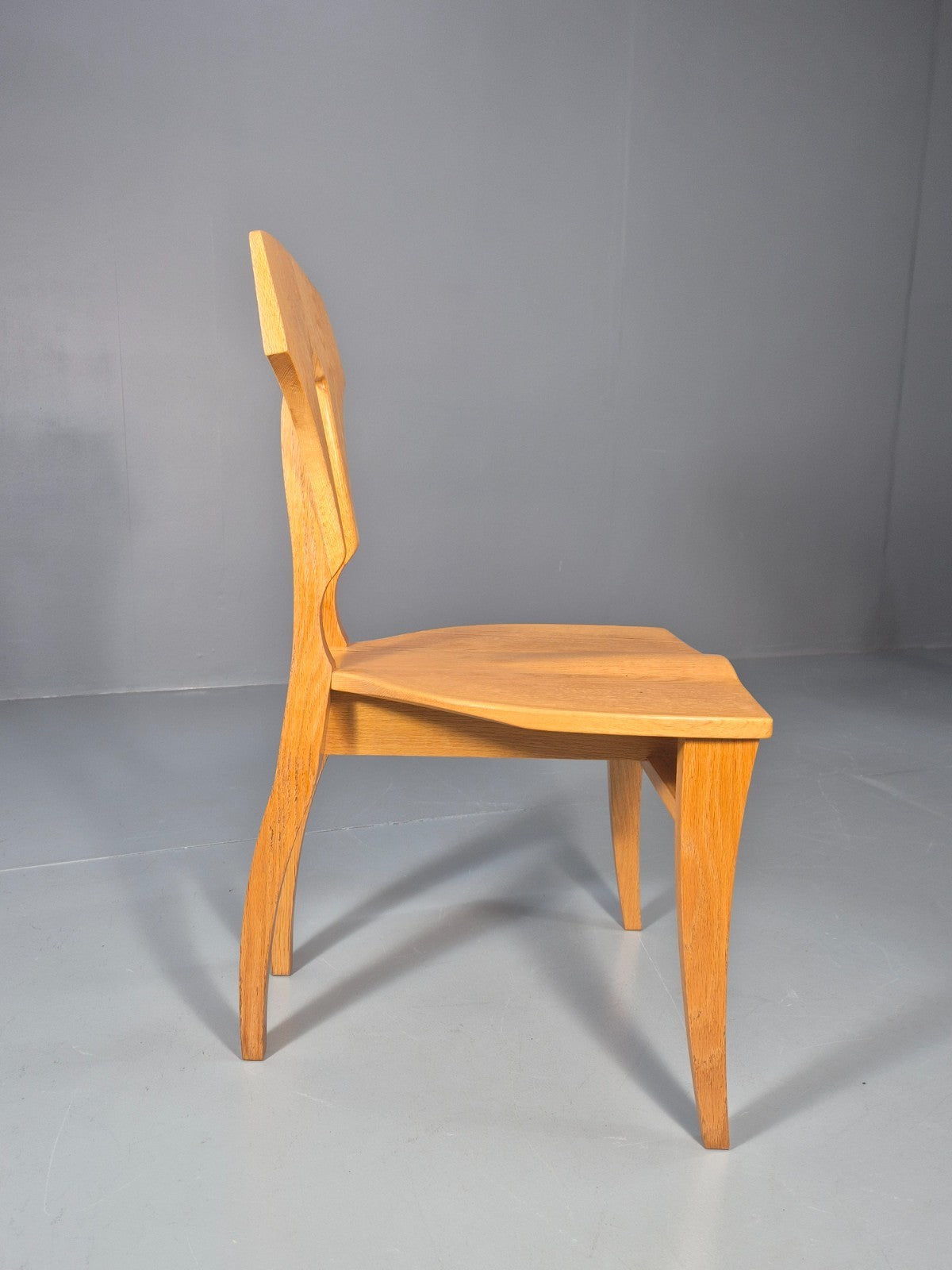 8 Modern Design Dining Chairs Blonde Oak Craftsperson Bespoke Build EB10928 MDIN8