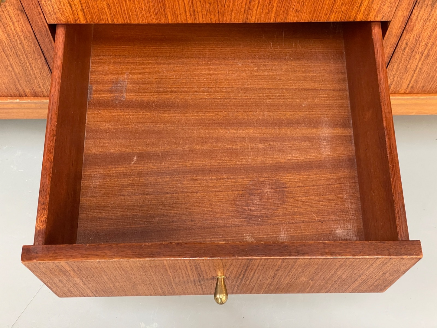 Vintage 1960s Walnut Sideboard Peter Hayward For Vanson Drawers EB10966 MWOO11